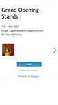 Mobile Screenshot of opening.defloralgallery.com